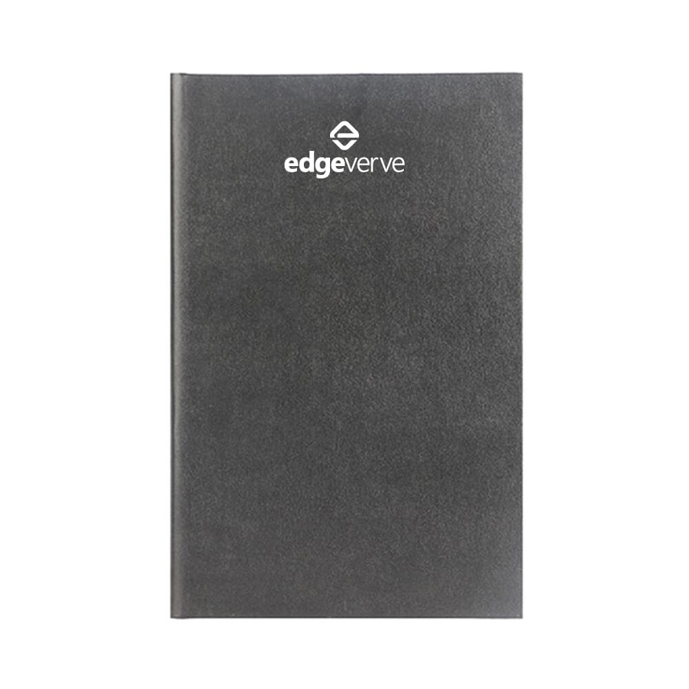 Ebony Notebook- Black- A5- 96 Sheets